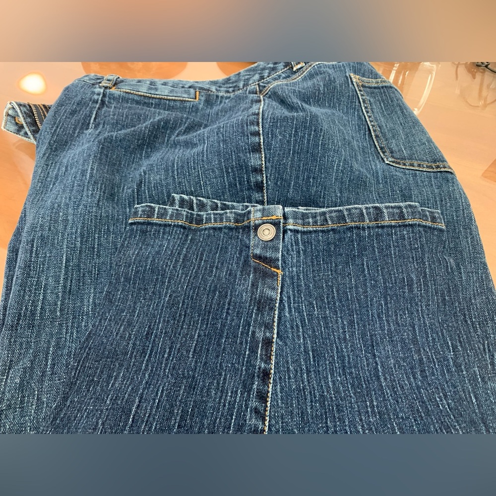 Talbots Dark Blue Cropped Jeans - Picture 2 of 8